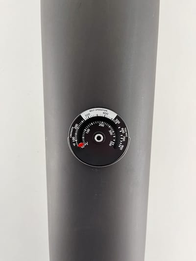 Wolff Mount Magnetische pijp Thermometer t.b.v. de kachelpijp houtkachel buitenkachel stalen pijp
