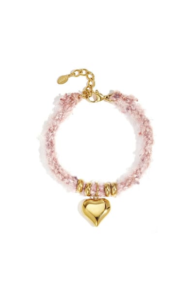 Charm Dames Armband Hart - Verkleurt niet - Cadeau - Goudlief.nl