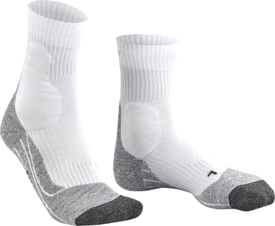 FALKE TE2 anti-blaar katoen functioneel materiaal tennissokken heren wit - maat 46-48