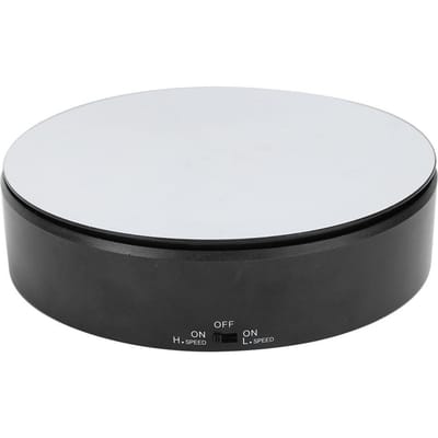 1KG Draagvermogen 360 Graden Draaiplateau Zonne-energie Aangedreven Displaystandaard voor Sieraden