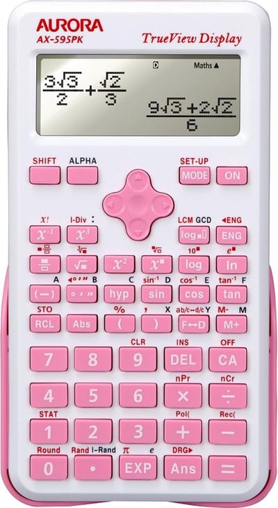 Wetenschappelijke rekenmachine - roze
