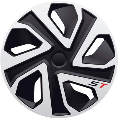 J-Tec Wieldoppen 14 inch ST zilver/zwart