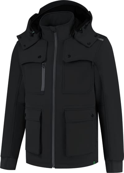 Tricorp Winter Softshell Jack Rewear 402712 - Zwart - 3XL