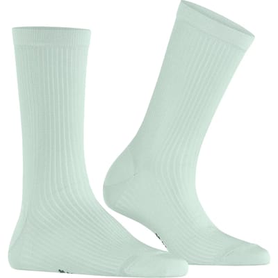 Burlington Princess Street geribd casual viscose Sokken dames groen - maat 36-41
