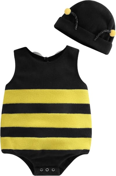 Schattige Pompoen Romper Set met Muts en Schoentjes voor Baby's
