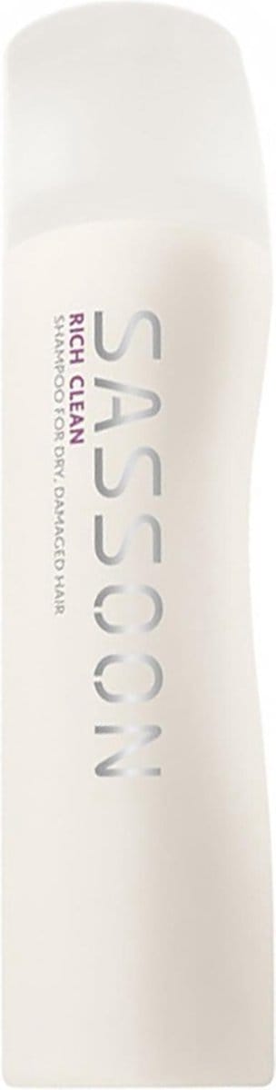 SASSOON Rich Clean Shampoo - 1000 ml- Normale shampoo - Voor Alle haartypes -