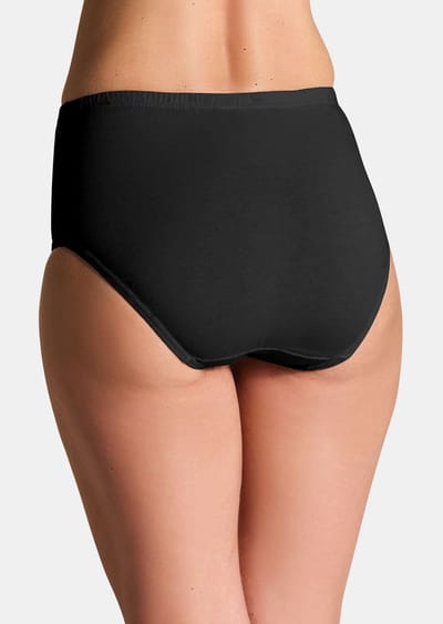 Heupslip in een set van 7 - zwart - Gr. 40 van Goldner Fashion