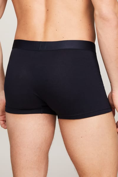 Tommy Hilfiger 3-pack Trunks Des Sky/des Sky/des Sky Maat: S | Onderbroeken Outlet | Heren | Zwart