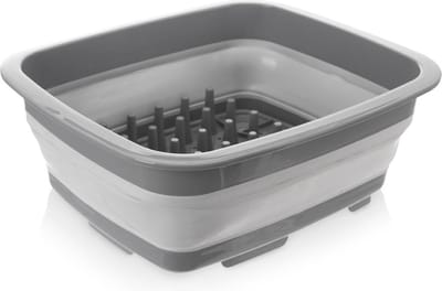 Afdruiprek Silicone Opvouwbaar 37x31,5x14,5 cm - Afwasrek