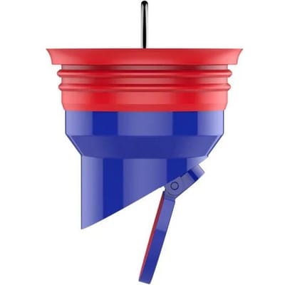 Filtre de vidange d'eau de cuisine à grand déplacement, filtre de sol, siphon, évier, anti-odeurs, prévention des parasites, déodorant bleu