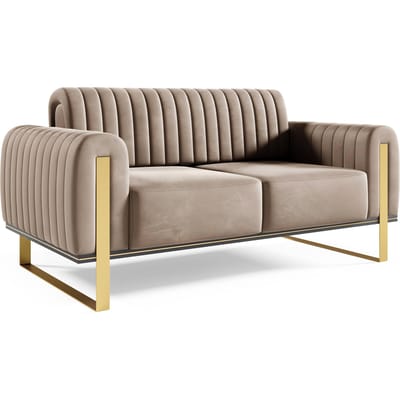 2-zitsbank Nouveau velvet | NADUVI Collection