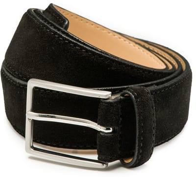 DTCH.FIT Herenriem Suède Bobby - Riem Beige, Taupe & Blauw - Pantalon & Jeans Broekriem - Riemmaat 15cm - Totale lengte 120cm - 3 Stuks