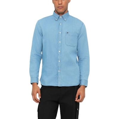 Overhemd Lange Mouw Tommy Hilfiger MW0MW41689