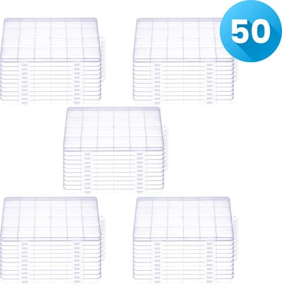 Behave Opbergdoos - 24 vakjes - Opbergbox - Sorteerdoos - Doos - Box - 50 Stuks