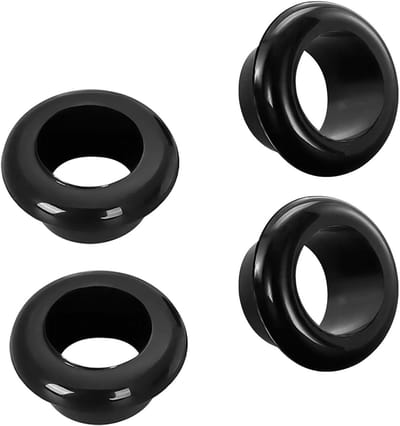 4 Stuks Rubber Grommets voor Kabels en Draden, Bescherming voor Kabeldoorvoeren, ID 70mm, Mount Dia 80mm
