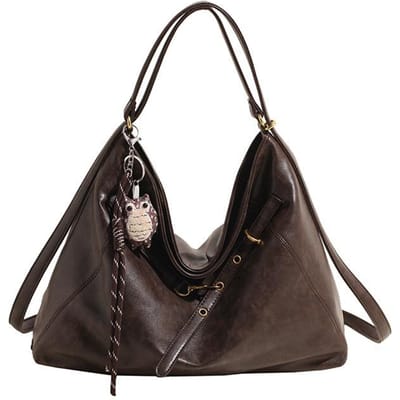 Sac à dos rétro pour femmes Nouvelle mode Version coréenne de sac fourre-tout Décontracté Polyvalent Grande capacité Sac à bandoulière