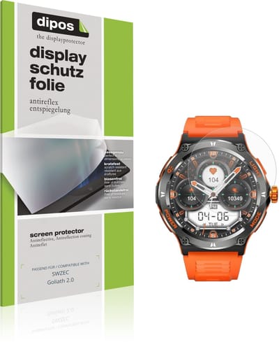 dipos – 6x Matte Beschermfolie geschikt voor SWZEC Goliath 2.0 | Krasbestendige & antireflecterende Screenprotector Ultra-Thin