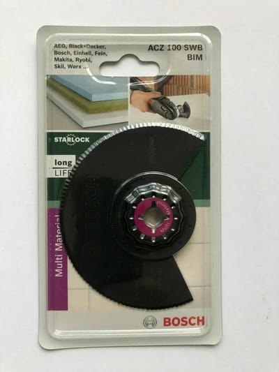 Bosch Invalzaagblad Universeel Starlock Acz100swb - 100mm - Gekarteld - Bi-metaal