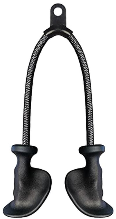 Ergonomische Triceps Touw Pull-Down Bevestigingen voor Kabelmachine - Extra Lange 27, 32, 40 & 47 Inch