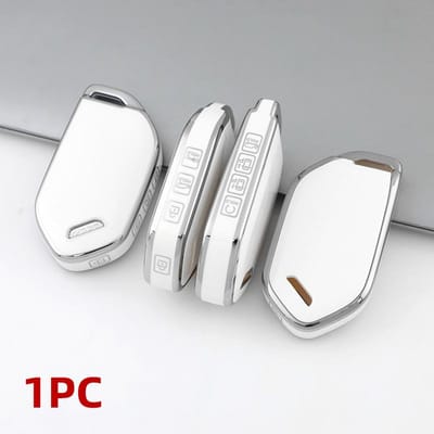 TPU Auto Sleutelhoesje Voor Kia Picanto Sorento Telluride Carnival Ev3 Ev5 Ev9 K3 K4 K5 Auto Sleutelhoes Beschermhoes Accessoires gray
