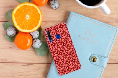 Honor 20 Lite TPU bumper Batik Rood