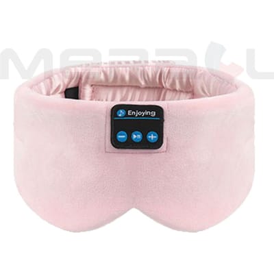 Zacht Slaapmasker Bluetooth Draadloze Hoofdtelefoon Slaaphoofdtelefoon Verstelbaar Muziek Oogmasker Zijde voor Slaapmasker Oogmasker Slaap
