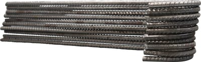 10x Grondanker staal 8mm 40cm.