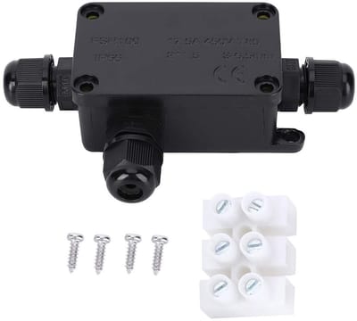 Dailygoods - Waterdichte Kabelaansluitdoos IP66 voor Buitentoepassingen