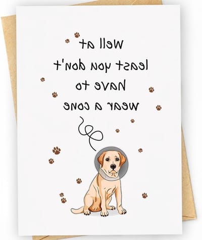 Grappige beterschap kaart voor mannen en vrouwen, herstelkaart met humor voor vrienden en familie, perfect voor een snel herstel en een glimlach
