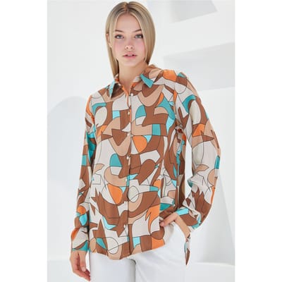 Gestreepte Lange Mouwen Shirt