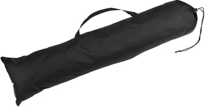 Dailygoods- Stoeldraagtas Zwart - Opvouwbare Campingstoel Tas - Draagbare Mondzak - Schouderriem - Ruime Binnenkant - 105 x 28 cm