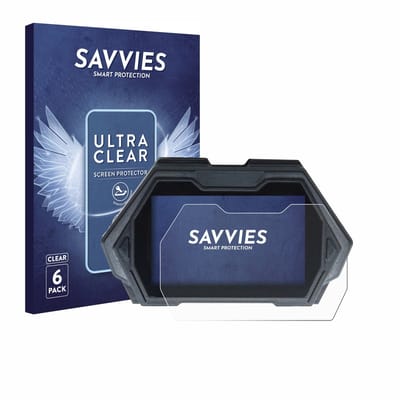 Savvies - Screenprotector voor Kukirin G3 Pro - Folie Beschermfolie transparant 6 Stuks