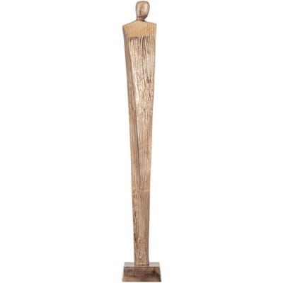 PTMD - Beeld Symon - Bruin - 13x13x92cm