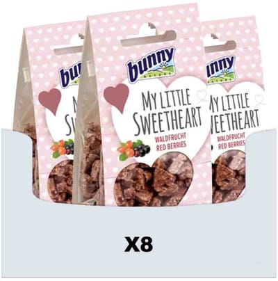 Bunny Nature My Little Sweetheart Bosvrucht - 8 x 30 gr - Voordeelverpakking