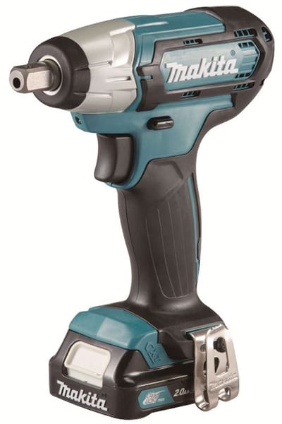 Makita Gereedschap - 12V AKKU-slagmoersleutel, 2x Li-ion CXT 2.0 Ah, lader TW141DSAE