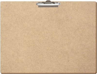 Klembord voor A3, A4, A5, A6 - Stabiel en Robuust Clipboard van HDF