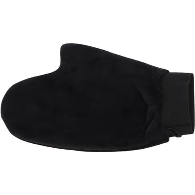 Gants de bronzage noirs avec poignet élastique et applicateur autobronzant pour autobronzant et