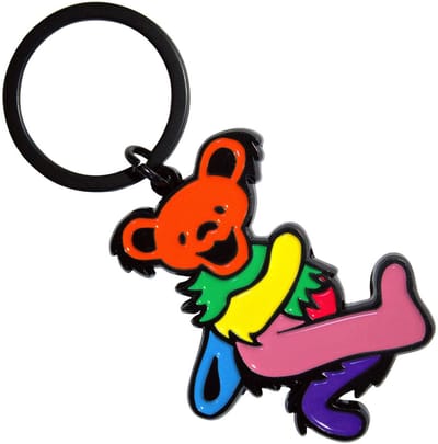 Grateful Dead - Pink Body Dancing Bear - Sleutelhanger