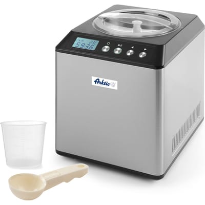 HENDI IJsmachine – 2L inhoud – Luchtgekoelde compressor – Digitaal scherm – Koelhoud functie