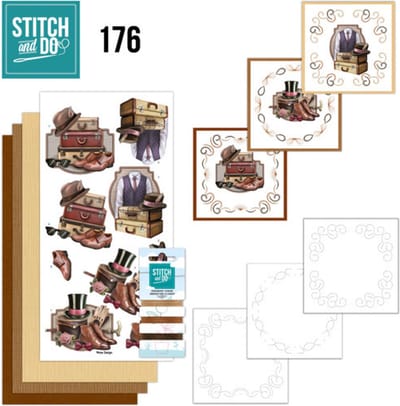 Stitch and Do 176 - Amy Design - Classic Men's Collection - Gentleman