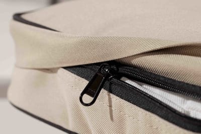 Maelson Lounge mat 105 -102x68x7cm Antraciet
