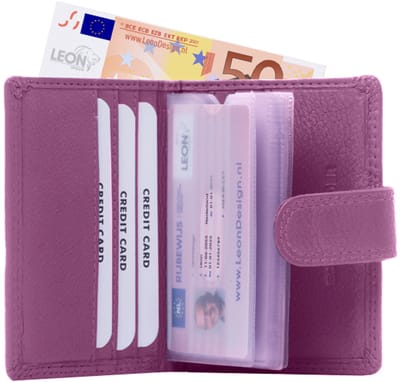 Pasjeshouder - Pasjeshouder uitschuifbaar - Pasjeshouder mannen - Pasjeshouder vrouwen - Creditcardhouder heren - Creditcardhouder dames - Pasjeshouder mannen met portemonnee - Pasjeshouder vrouwen portemonee - Pasjeshouder portemonnee - Leer