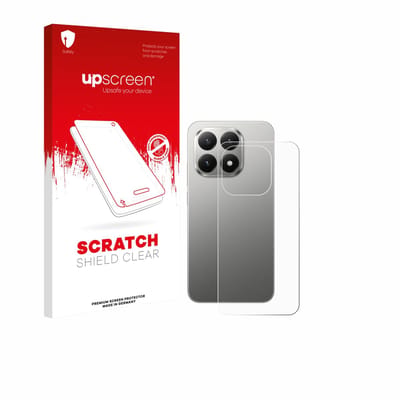 upscreen - Screenprotector voor Xiaomi 15T (Achterkant) - Folie Beschermfolie transparant