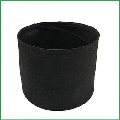 Groeizak - Kweekzak - Plantenzak - Grow Bag - 4 liter (Ø18 x 15cm) - Zwart - per 5 stuks