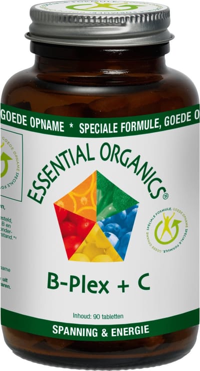 Essential Organics® B-Plex + C - 90 Tabletten - Vitaminen