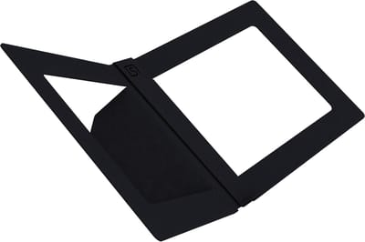 Boekenstandaard Trivium - Zwart - 3 in 1 - uniek design