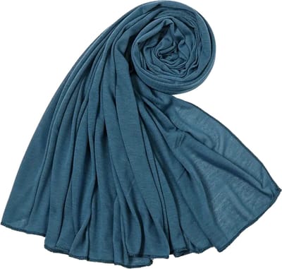 Livano Hoofddoek - Hijab - Dames - Abaya - Sjaal - Islamitische Kleding - Moslim Kleding - Alhamdulillah - Blauw & Groen