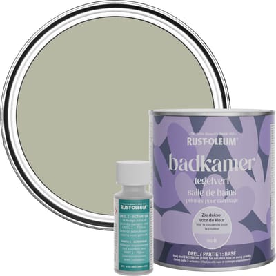 Rust-Oleum Grijs Badkamer Tegelverf Matt - Tanglewood 750ml