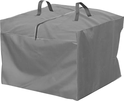 Kussentas | 80 x 80 x 60 cm | polyesterweefsel van het type Oxford 600D, kleur: grijs.