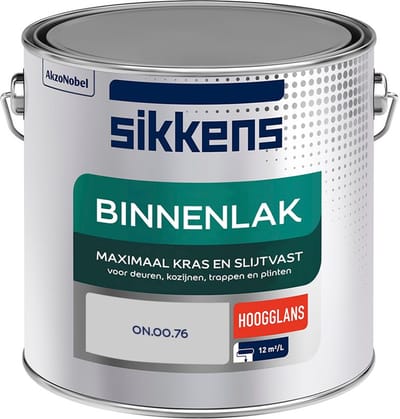 Sikkens - Binnenlak Hoogglans - On.00.76 - Mengverf - 2,5 L